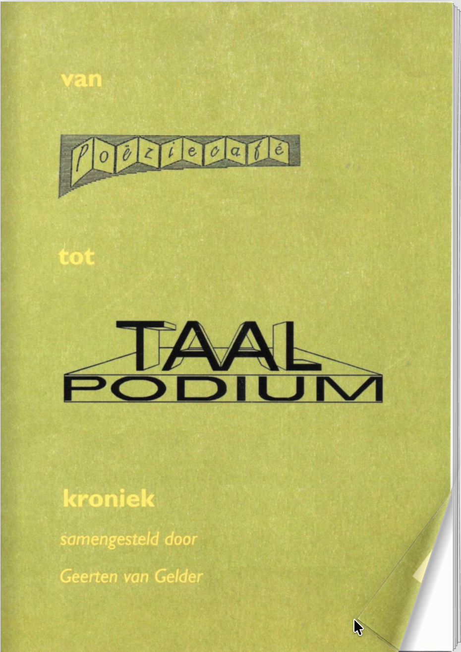 Peoziecafe tot taalpodium