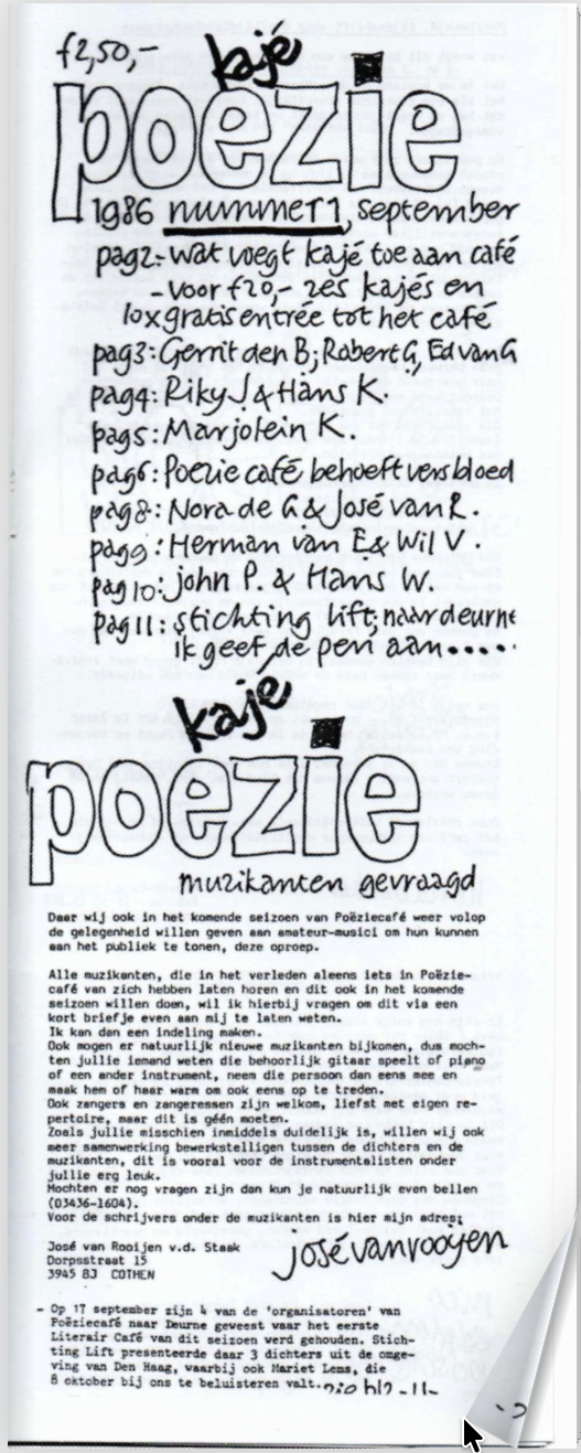Poezie kaje